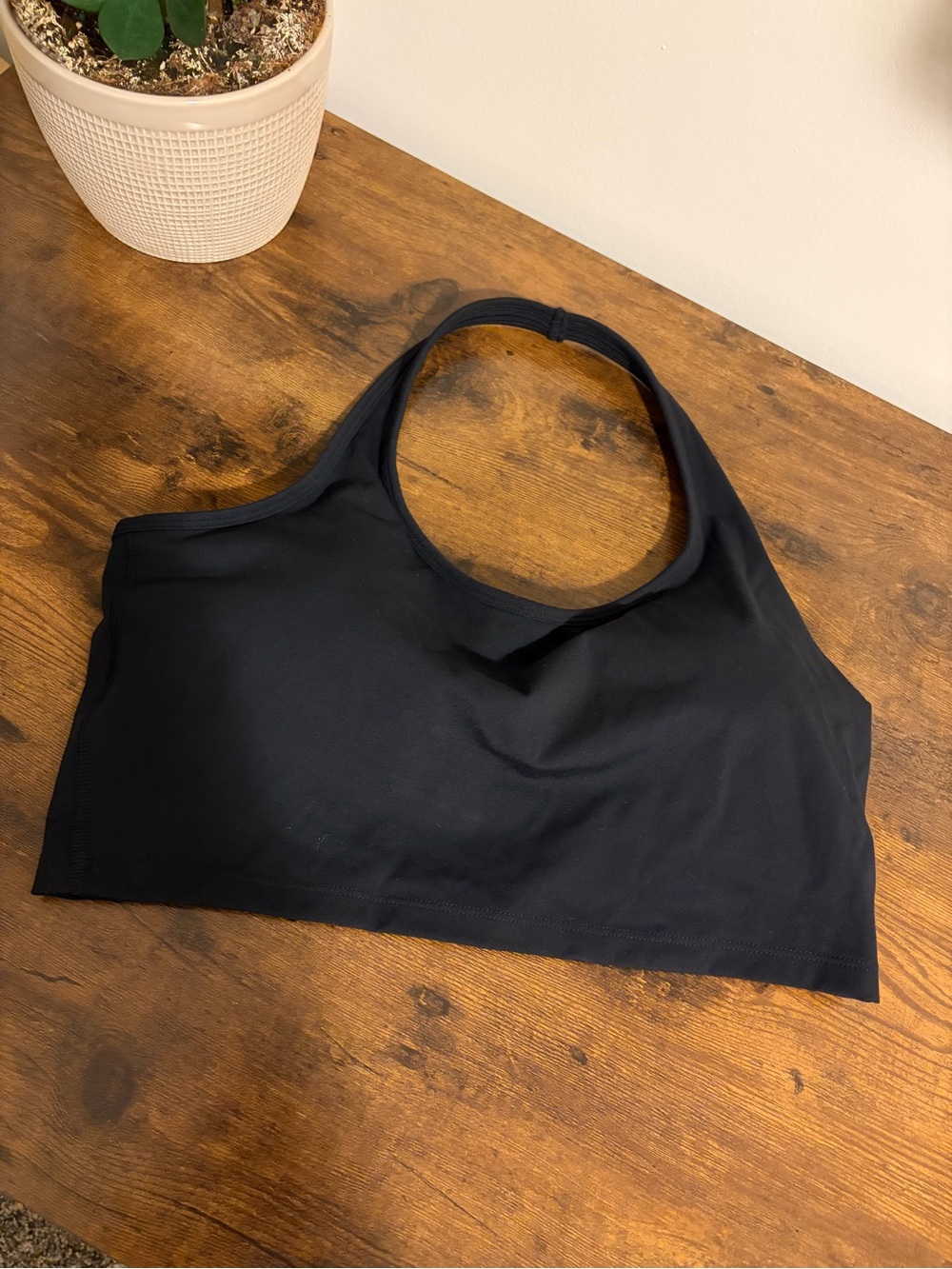 Yogalicious Black Seamless Halter Sports Bralette